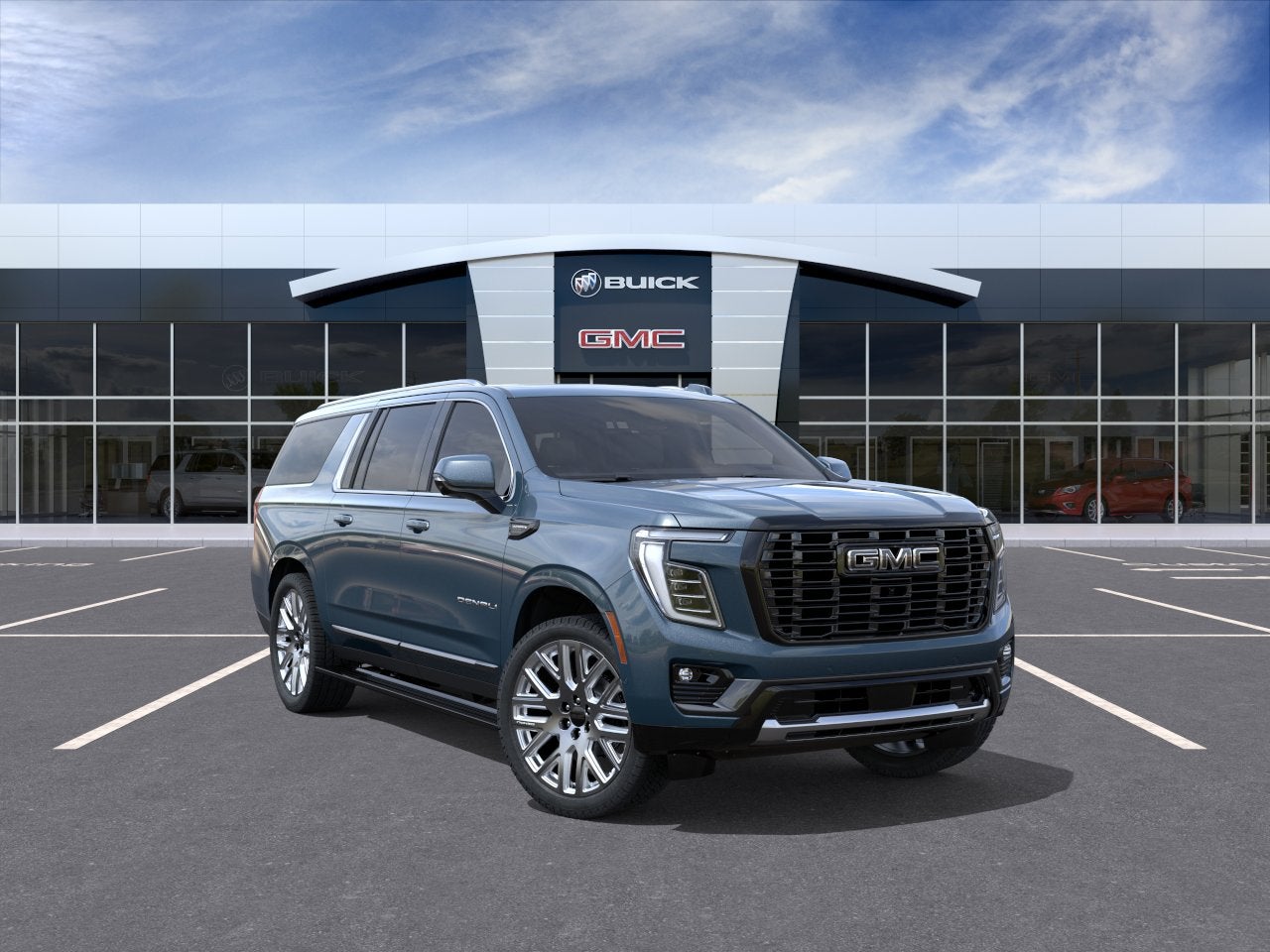 Blue 2027 GMC Yukon XL SUV / Crossover Four-Wheel Drive Automatic