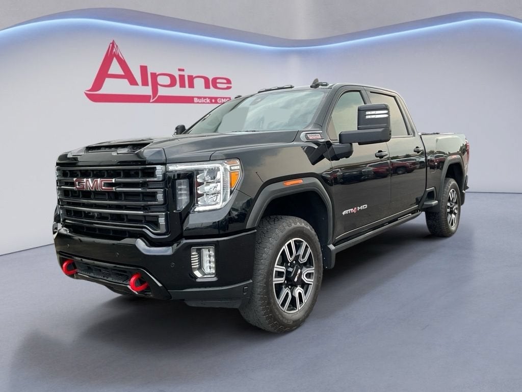 Onyx Black 2022 GMC Sierra 2500HD Pickup Truck Four-Wheel Drive Automatic