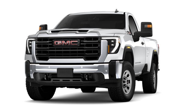 Summit White 2026 GMC Sierra 3500HD Pro Regular Cab LB 4WD Pickup Truck Four-Wheel Drive Automatic