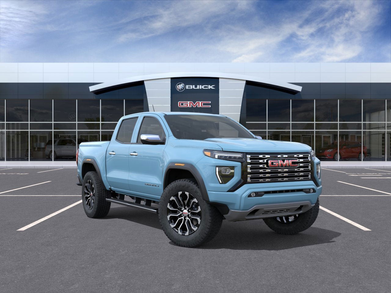 Glacier Metallic 2026 GMC Canyon Pickup Truck Four-Wheel Drive Automatic
