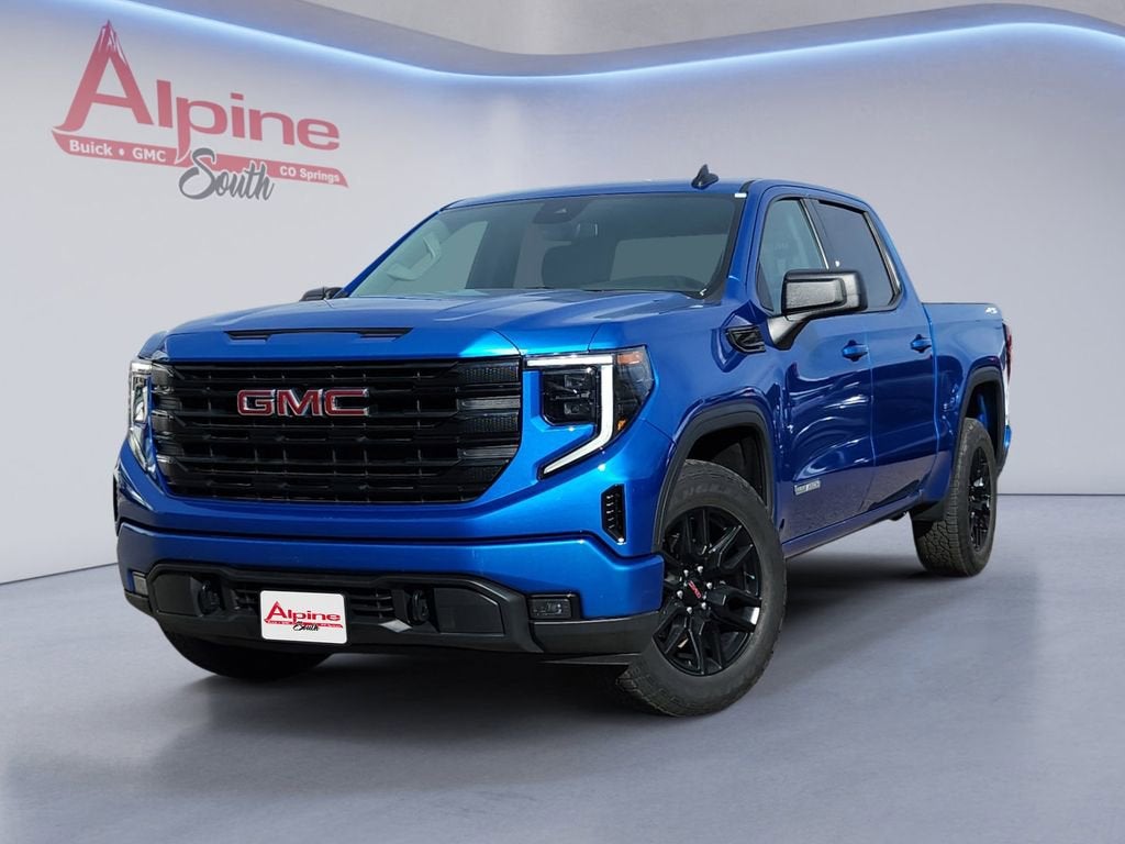 Dynamic Blue Metallic 2023 GMC Sierra 1500 Pickup Truck Four-Wheel Drive Automatic