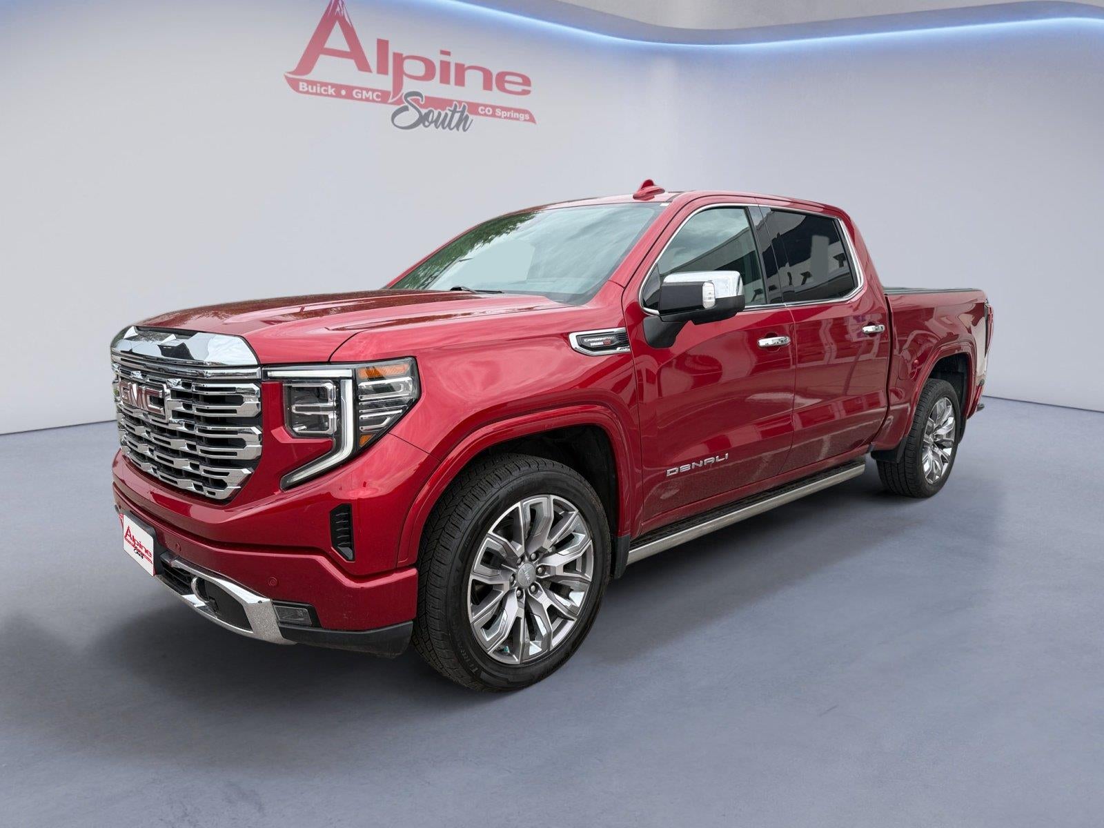 Volcanic Red Tintcoat 2023 GMC Sierra 1500 Pickup Truck Four-Wheel Drive Automatic