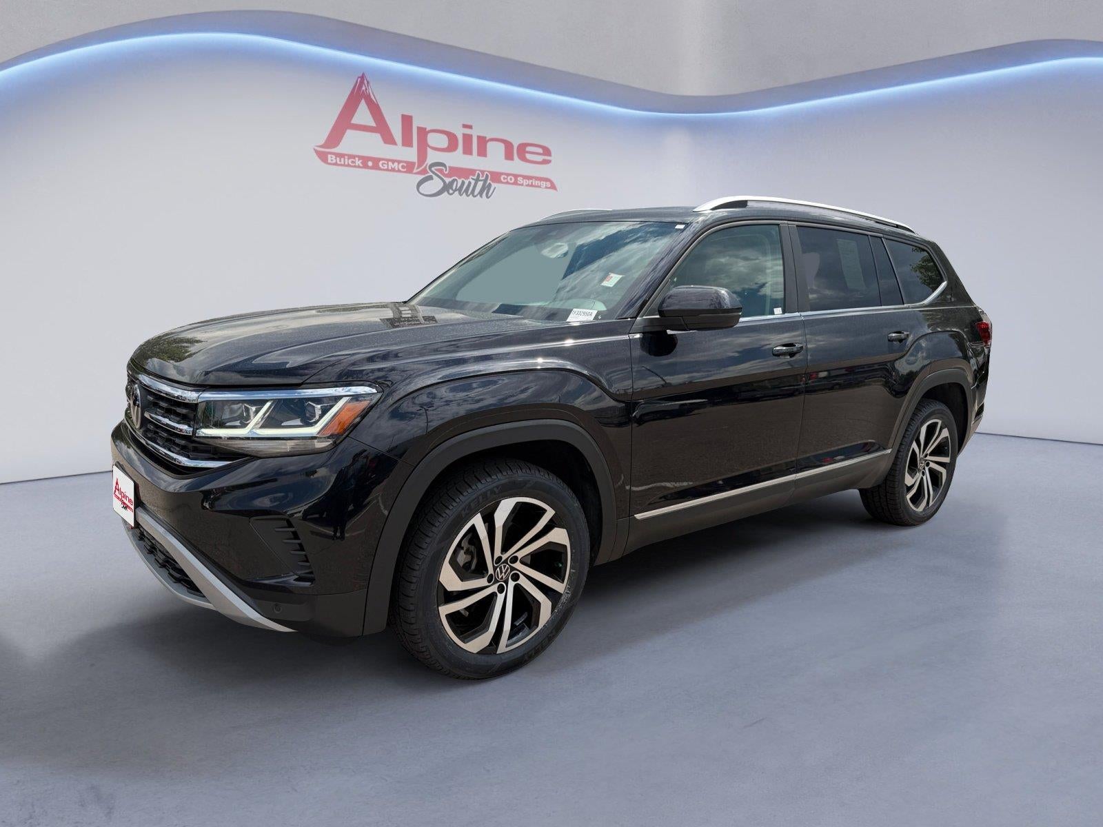 Black 2023 Volkswagen Atlas SUV / Crossover All-Wheel Drive Automatic