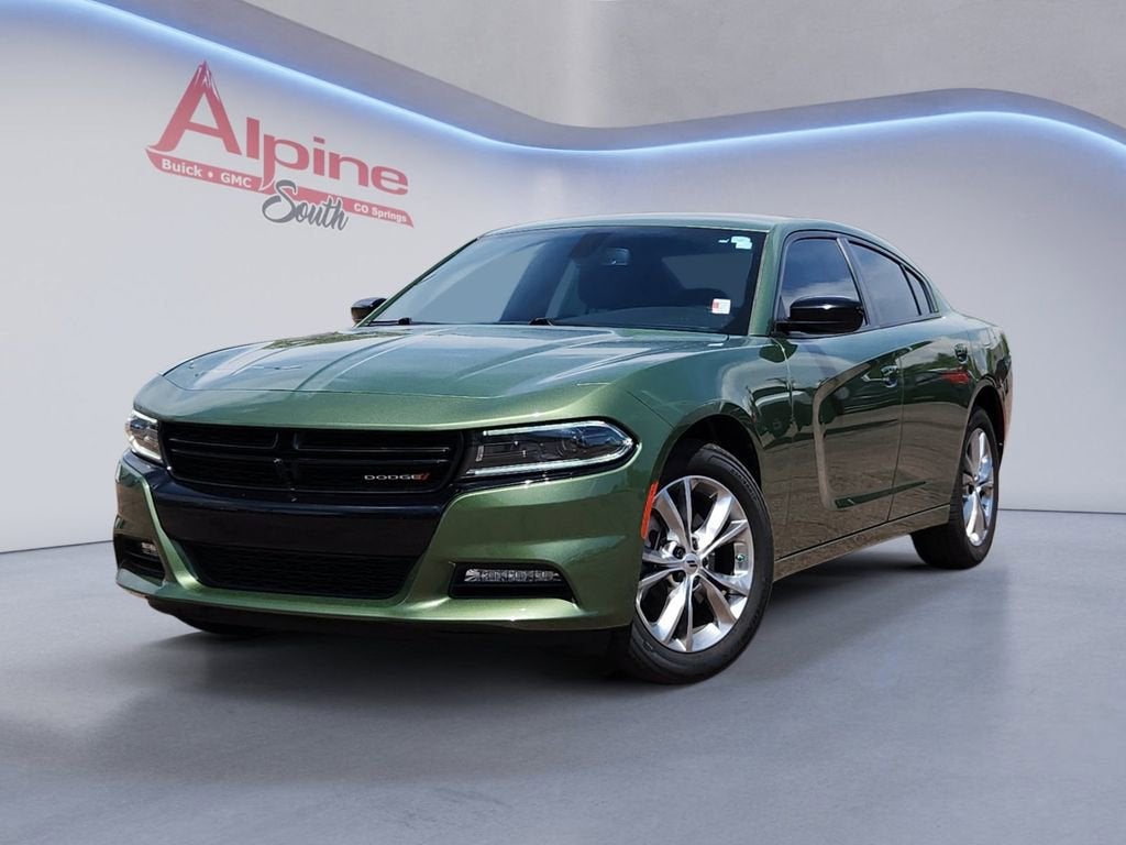 Green 2023 Dodge Charger SXT AWD Sedan All-Wheel Drive Automatic