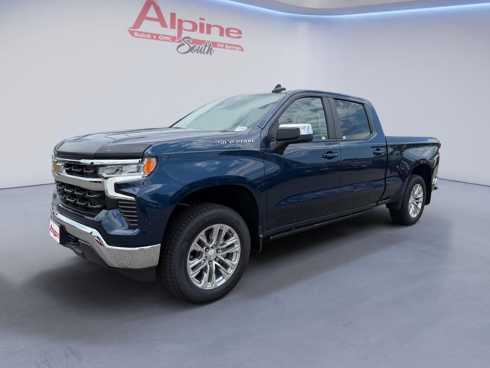 Northsky Blue Metallic 2023 Chevrolet Silverado 1500 Pickup Truck Four-Wheel Drive Automatic