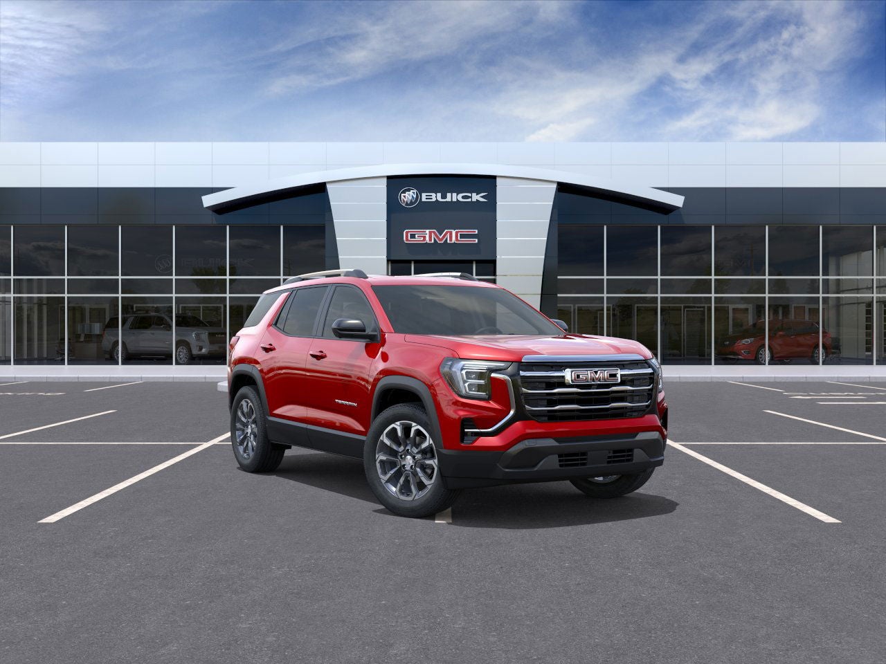 Volcanic Red Tintcoat 2026 GMC Terrain SUV / Crossover Four-Wheel Drive Automatic