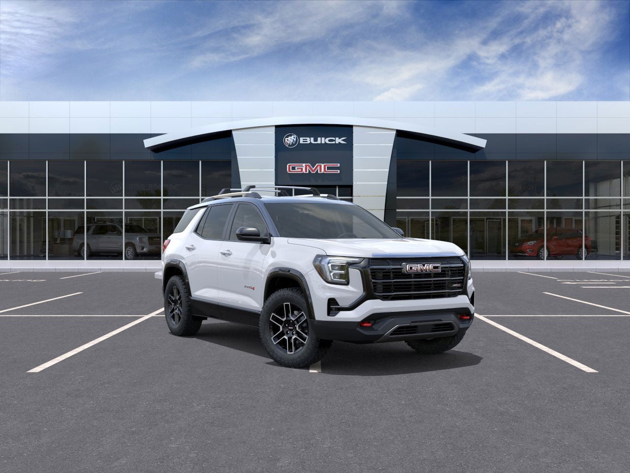 Summit White 2026 GMC Terrain SUV / Crossover Four-Wheel Drive Automatic