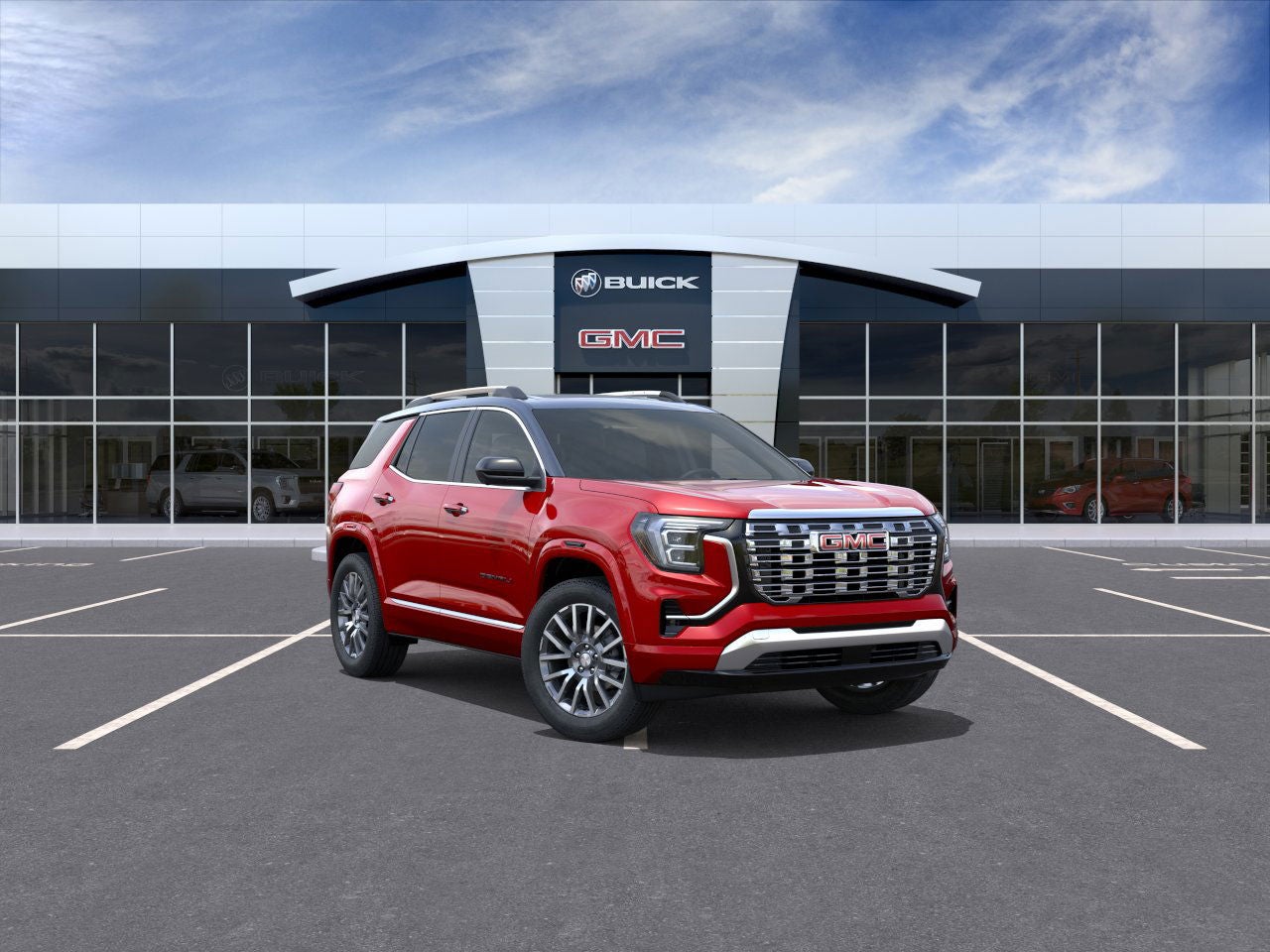 Volcanic Red Tintcoat 2026 GMC Terrain SUV / Crossover Four-Wheel Drive Automatic