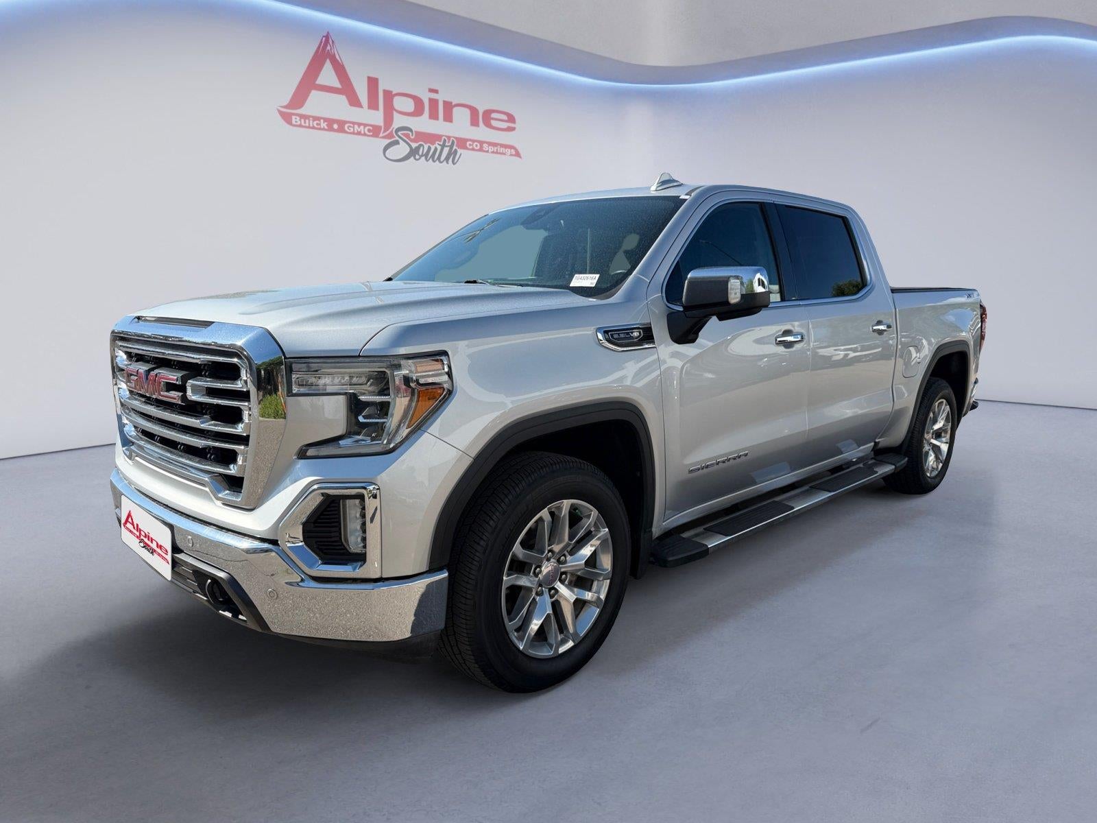 Silver 2019 GMC Sierra 1500 Pickup Truck Four-Wheel Drive Automatic