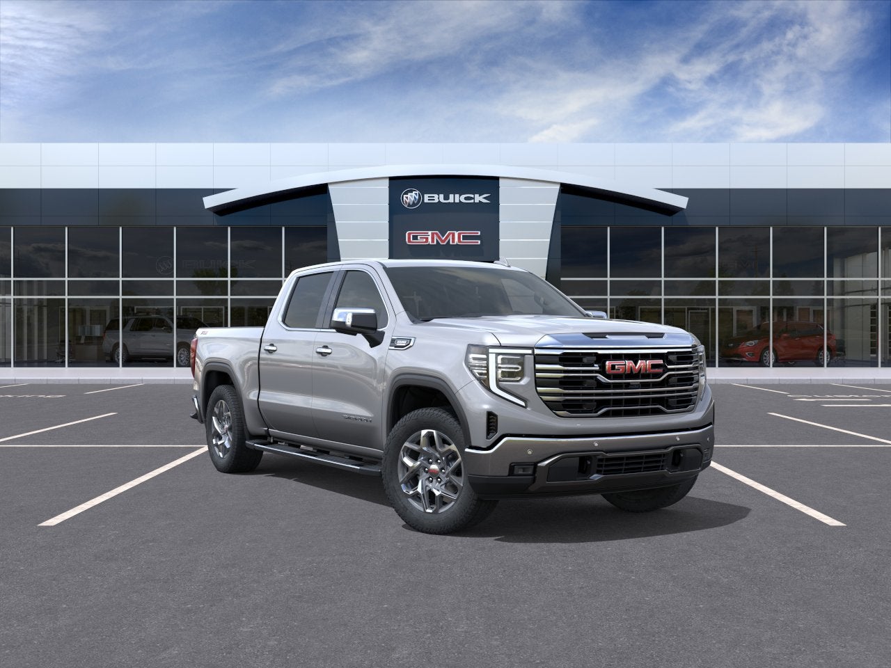 Sterling Metallic 2026 GMC Sierra 1500 Pickup Truck Four-Wheel Drive Automatic