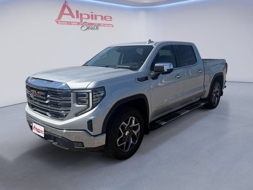 Quicksilver Metallic 2022 GMC Sierra 1500 Pickup Truck Four-Wheel Drive Automatic