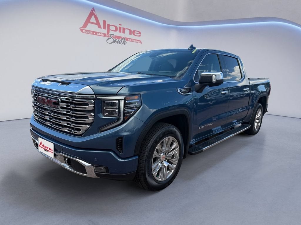 Downpour Metallic 2024 GMC Sierra 1500 Pickup Truck Four-Wheel Drive Automatic