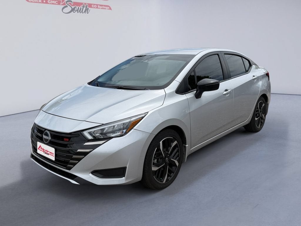Silver 2025 Nissan Versa Sedan Front-Wheel Drive 