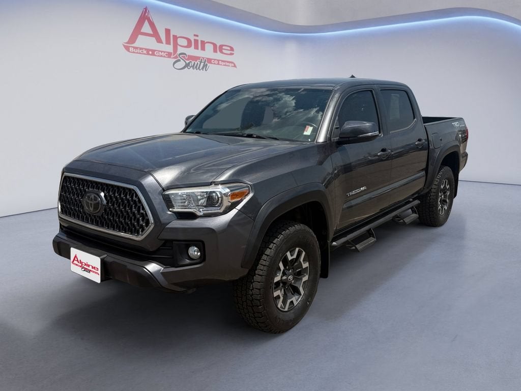 Gray 2018 Toyota Tacoma Pickup Truck Four-Wheel Drive 