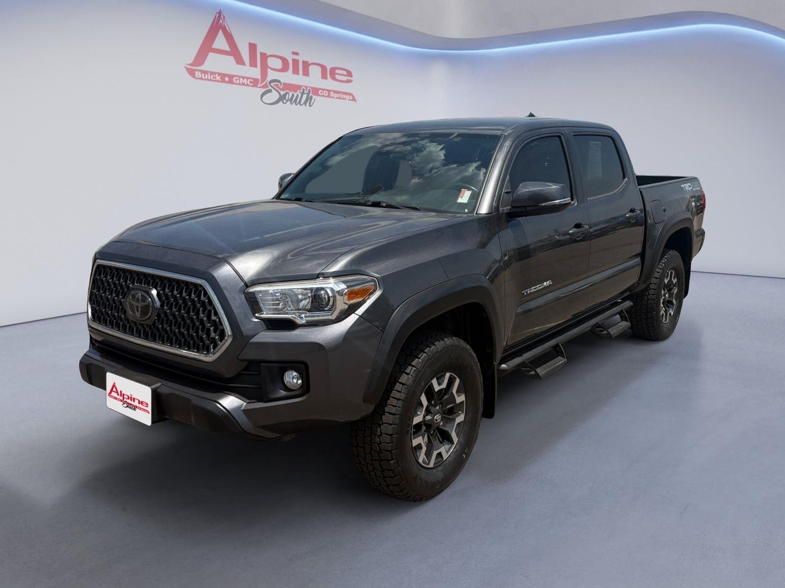 Gray 2018 Toyota Tacoma Pickup Truck Four-Wheel Drive 