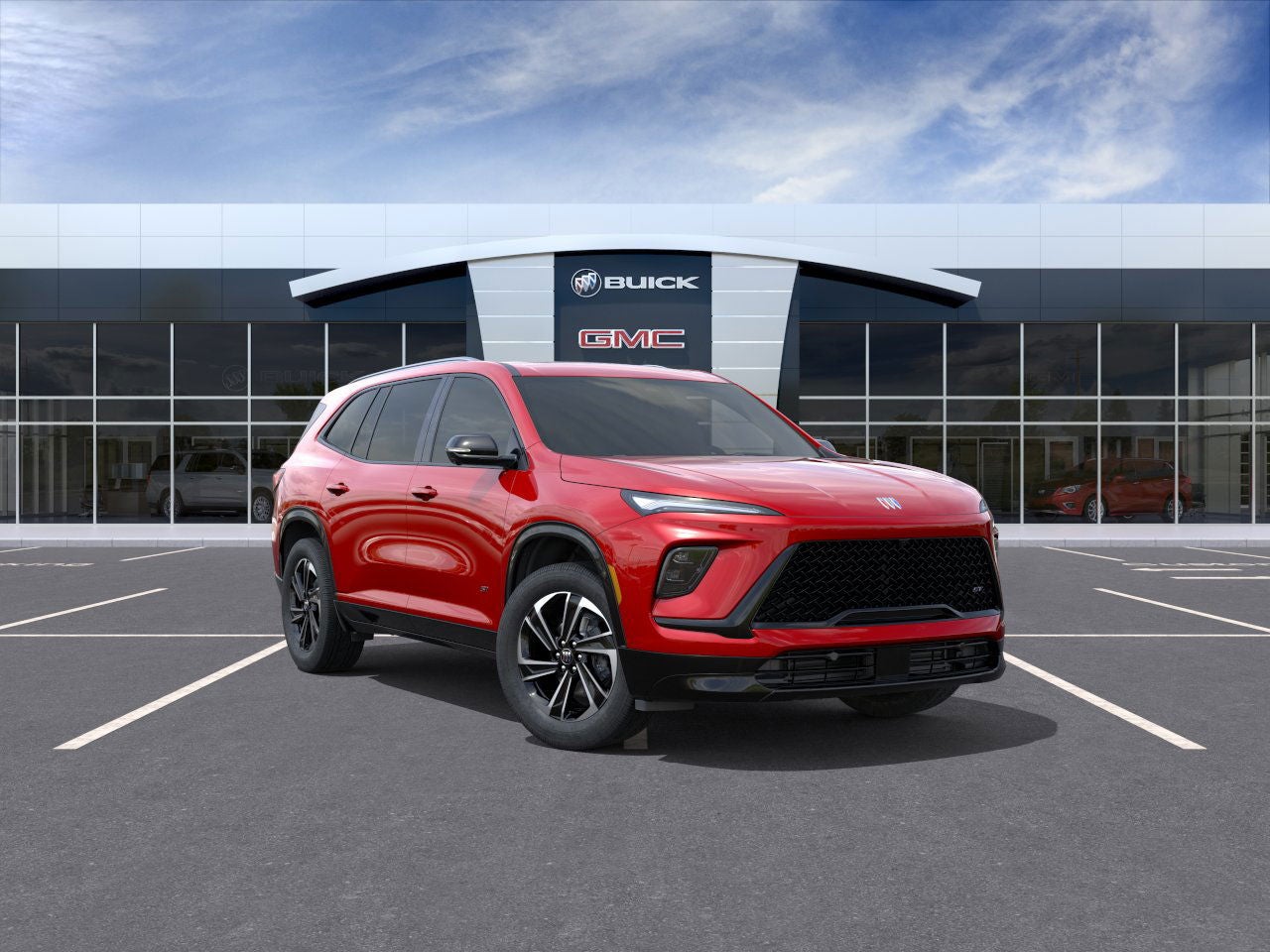 Cherry Red Tintcoat 2026 Buick Enclave SUV / Crossover Four-Wheel Drive Automatic