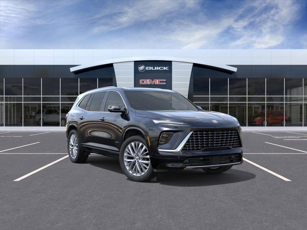 Black (Ebony Twilight Metallic) 2026 Buick Enclave SUV / Crossover Four-Wheel Drive Automatic