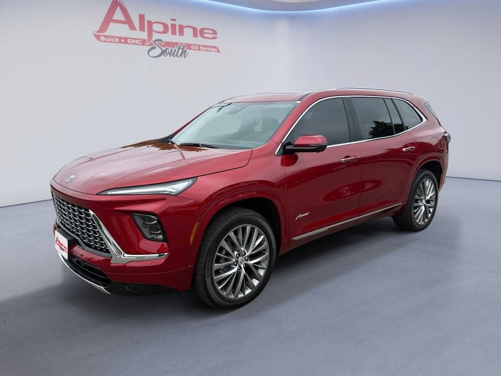 Cherry Red Tintcoat 2025 Buick Enclave SUV / Crossover Four-Wheel Drive Automatic
