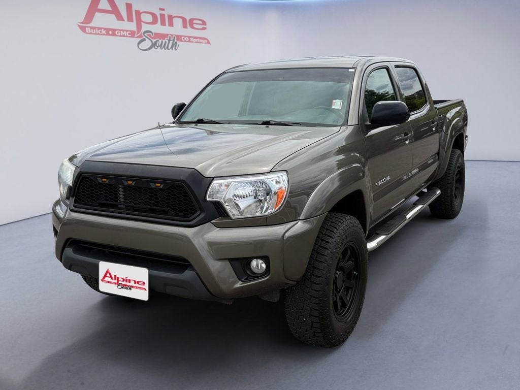 Brown 2015 Toyota Tacoma Double Cab V6 PreRunner Pickup Truck 4X2 Automatic