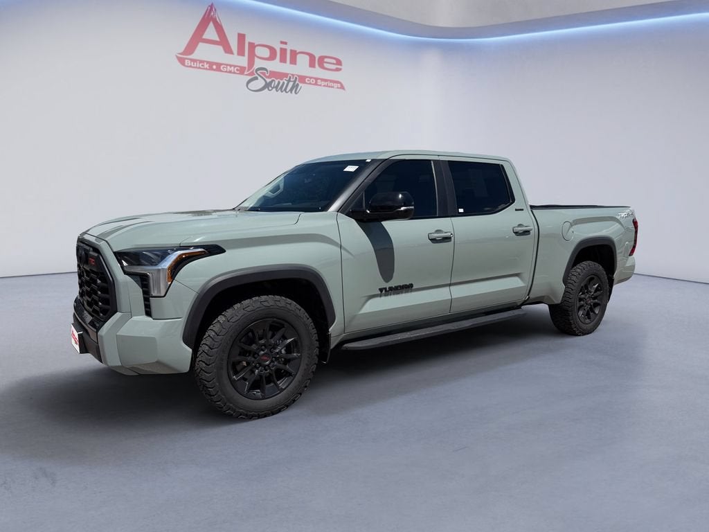 White 2024 Toyota Tundra Pickup Truck Four-Wheel Drive Automatic