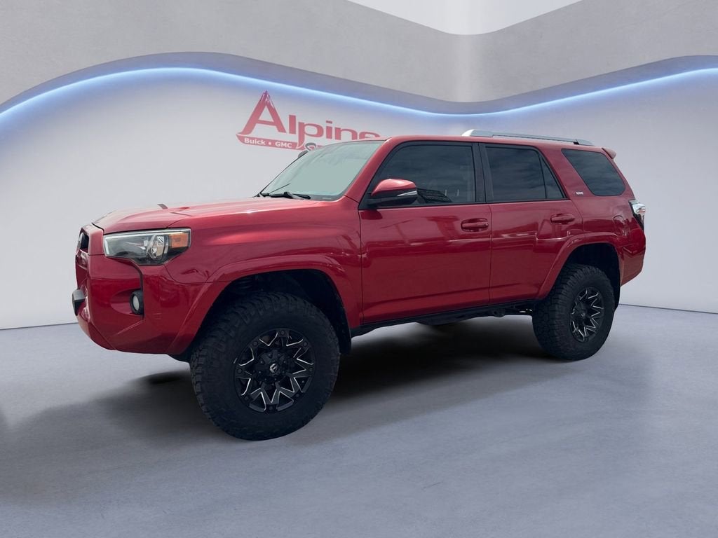 White 2017 Toyota 4Runner SUV / Crossover Four-Wheel Drive Automatic