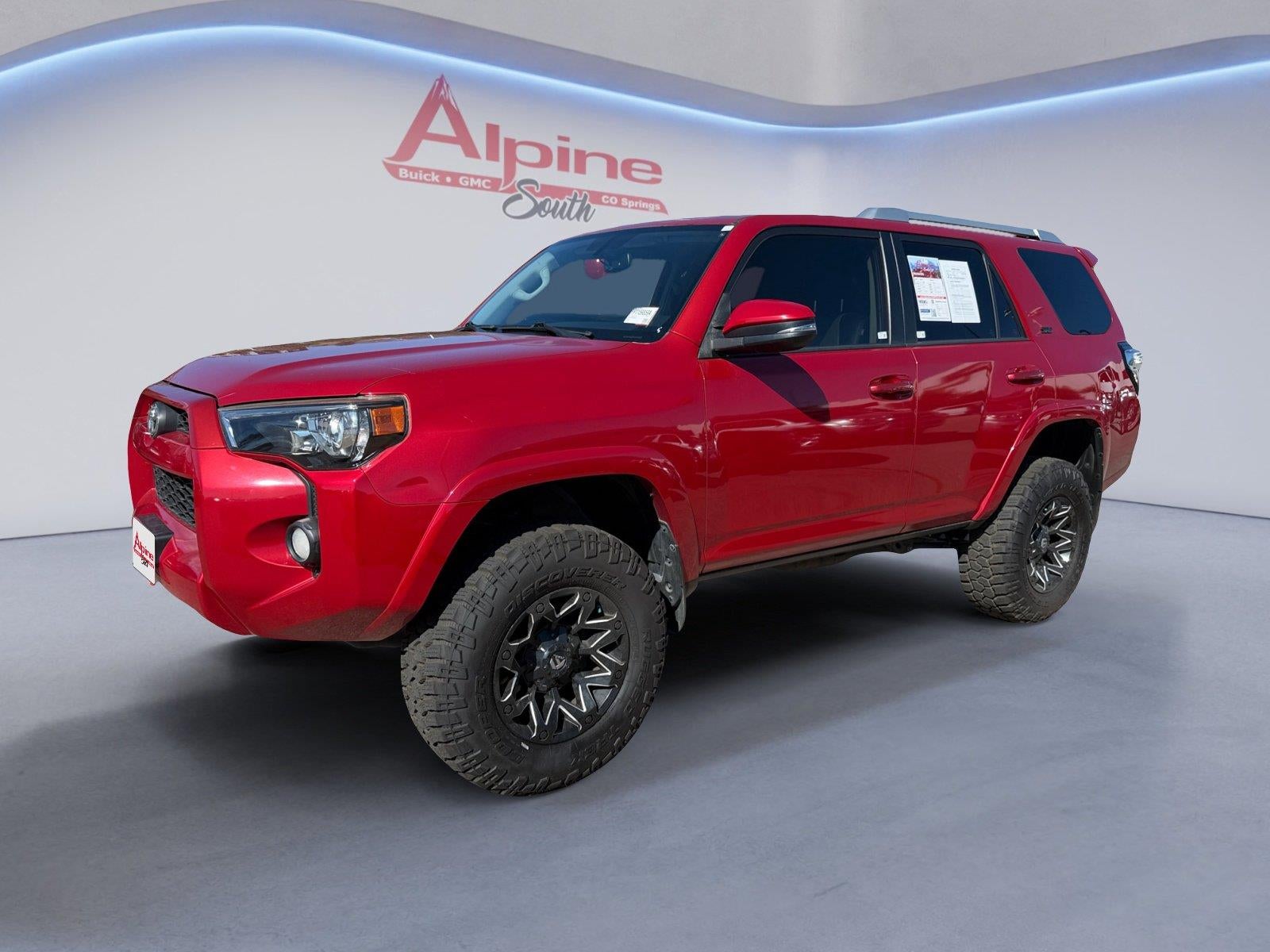 White 2017 Toyota 4Runner SUV / Crossover Four-Wheel Drive Automatic