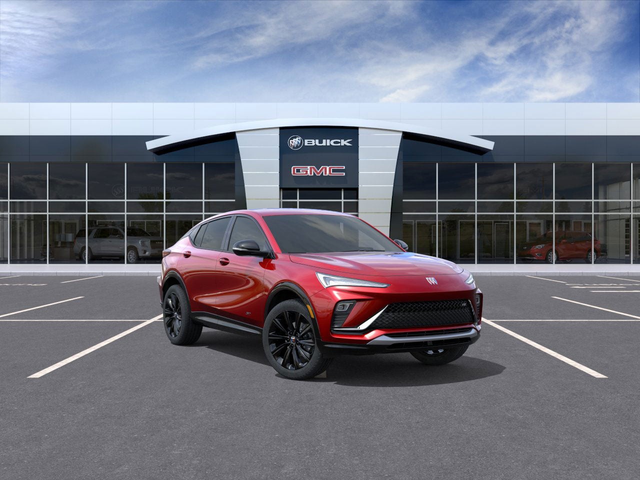 Red 2026 Buick Envista SUV / Crossover Front-Wheel Drive Automatic