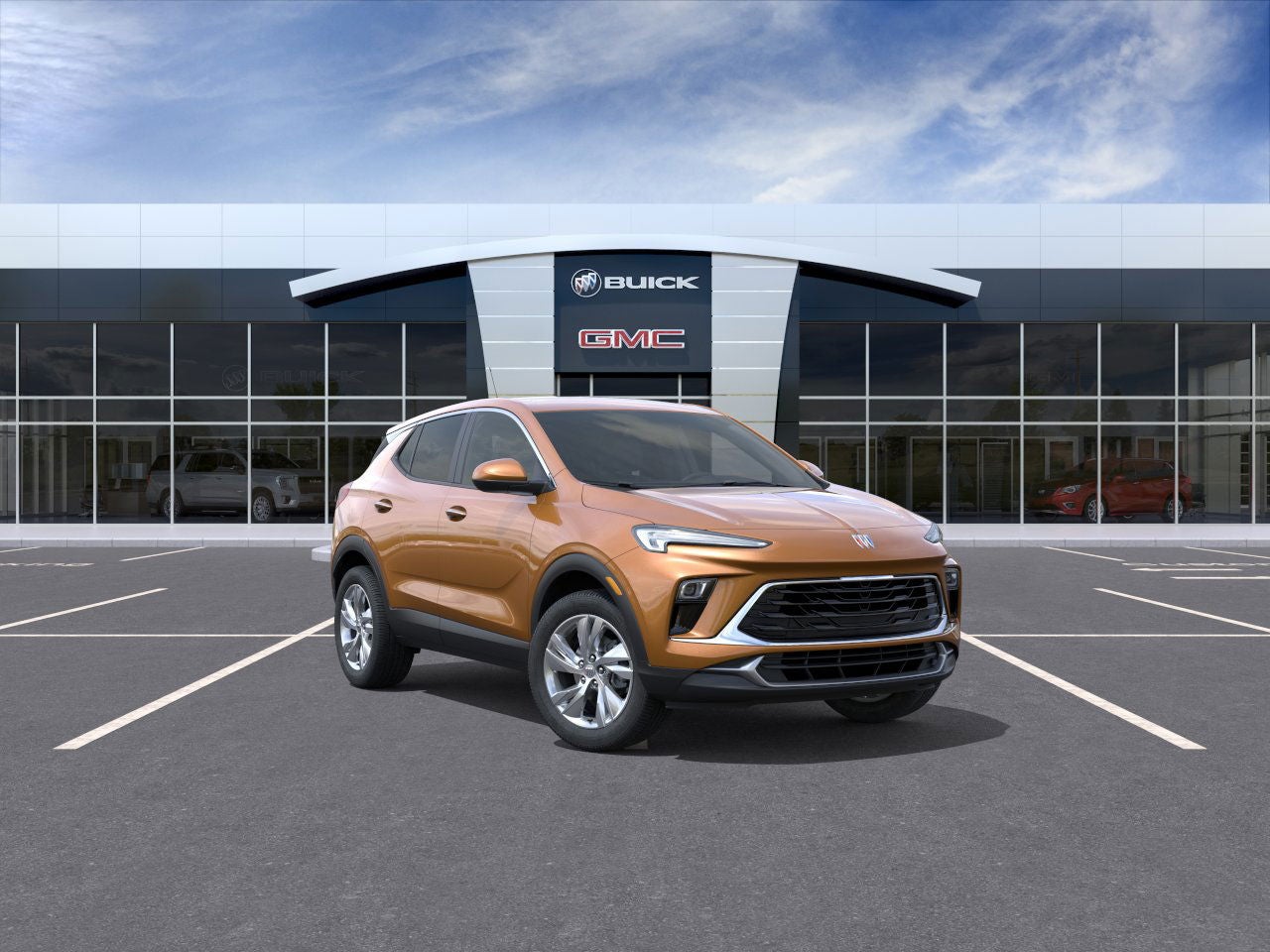 Red (Copper Ice Metallic) 2026 Buick Encore GX SUV / Crossover All-Wheel Drive Automatic