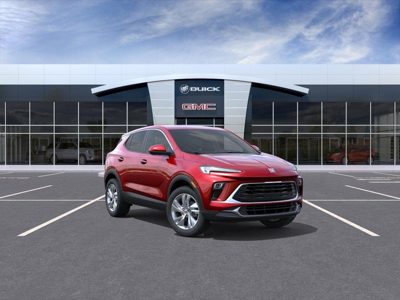 Brilliant Red 2026 Buick Encore GX SUV / Crossover All-Wheel Drive Automatic