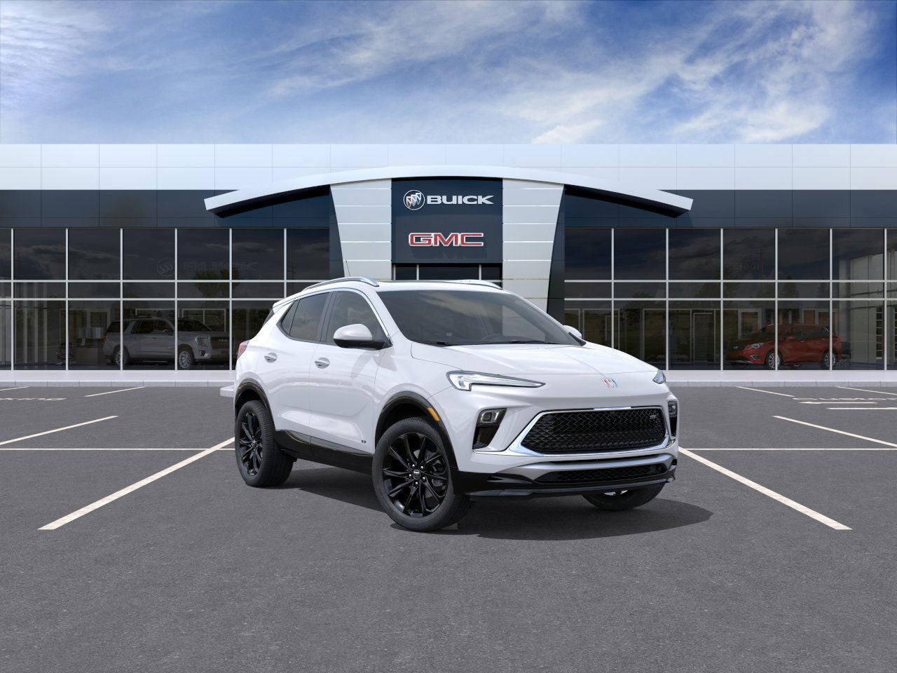 Summit White 2026 Buick Encore GX SUV / Crossover All-Wheel Drive Automatic