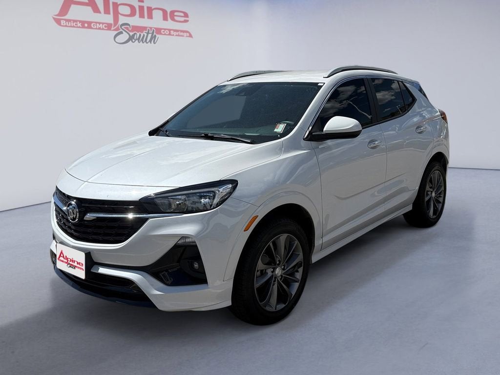 White Frost Tricoat 2021 Buick Encore GX Preferred AWD SUV / Crossover All-Wheel Drive Automatic