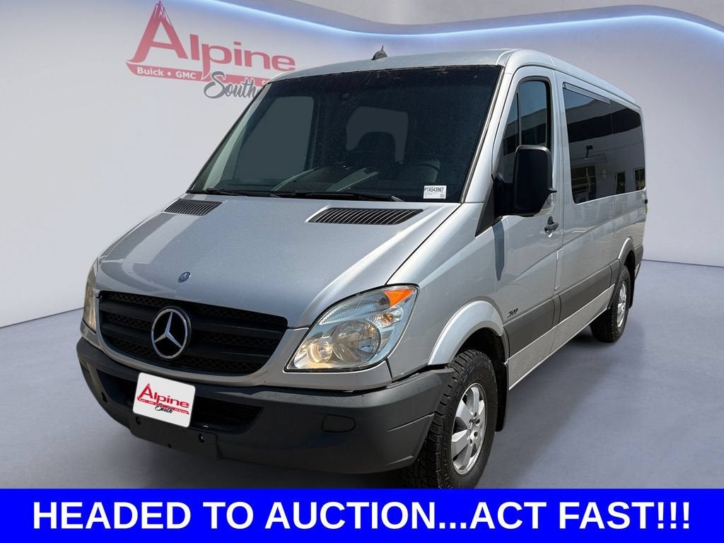 Silver 2010 Mercedes-Benz Sprinter Van Rear-Wheel Drive Automatic