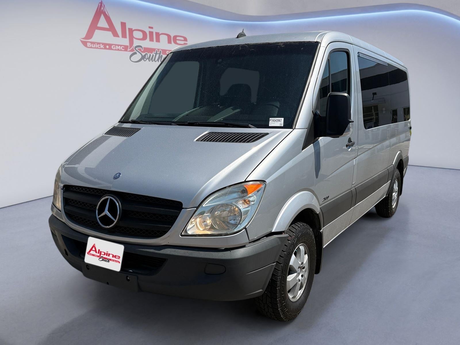 Silver 2010 Mercedes-Benz Sprinter Van Rear-Wheel Drive Automatic