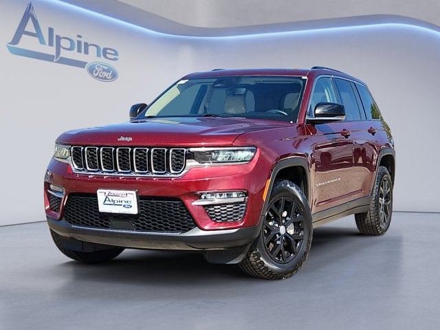 Velvet Red Pearlcoat 2022 Jeep Grand Cherokee SUV / Crossover Four-Wheel Drive 8-Speed Automatic