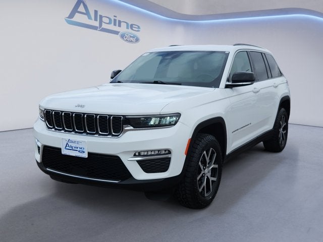 Bright White Clearcoat 2024 Jeep Grand Cherokee Limited 4WD SUV / Crossover Four-Wheel Drive 8-Speed Automatic