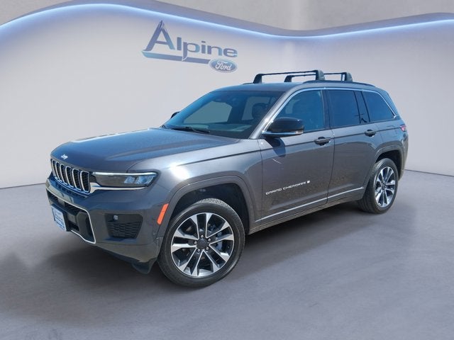 Baltic Gray Metallic Clearcoat 2025 Jeep Grand Cherokee Overland 4WD SUV / Crossover Four-Wheel Drive 8-Speed Automatic