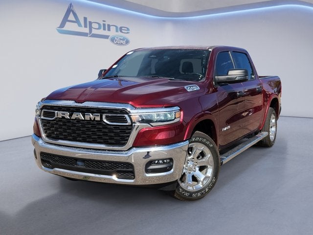 Delmonico Red Pearlcoat 2025 RAM 1500 Pickup Truck Four-Wheel Drive 8-Speed Automatic