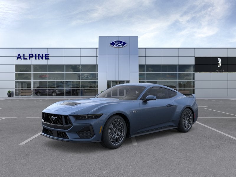 Vapor Blue 2026 Ford Mustang Coupe Rear-Wheel Drive 6-Speed Manual