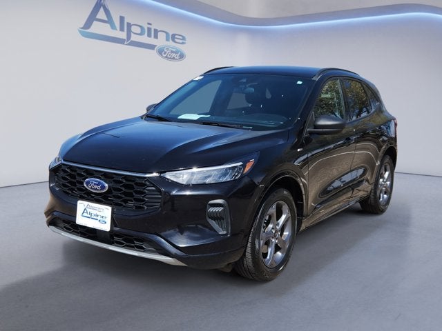 Black Metallic 2023 Ford Escape ST-Line AWD SUV / Crossover All-Wheel Drive 8-Speed Automatic