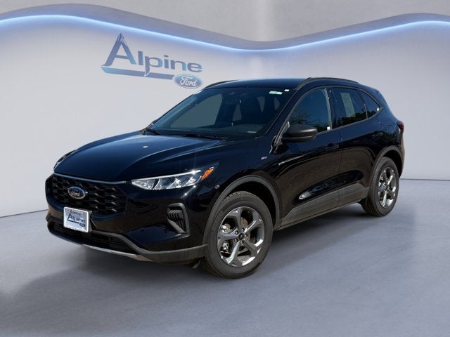 Black Metallic 2025 Ford Escape SUV / Crossover All-Wheel Drive 8-Speed Automatic
