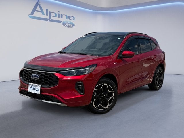 Red Metallic 2024 Ford Escape SUV / Crossover All-Wheel Drive 8-Speed Automatic