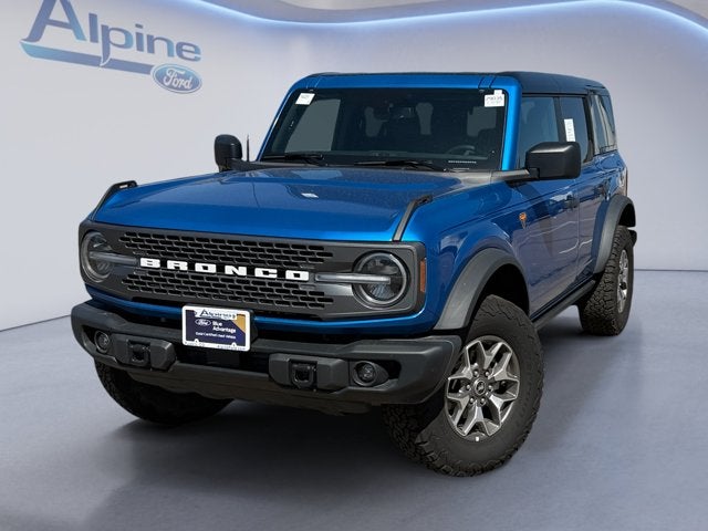 Blue Metallic 2025 Ford Bronco SUV / Crossover Four-Wheel Drive Automatic