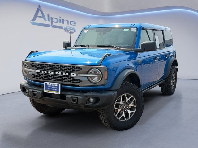 Blue Metallic 2025 Ford Bronco SUV / Crossover Four-Wheel Drive Automatic