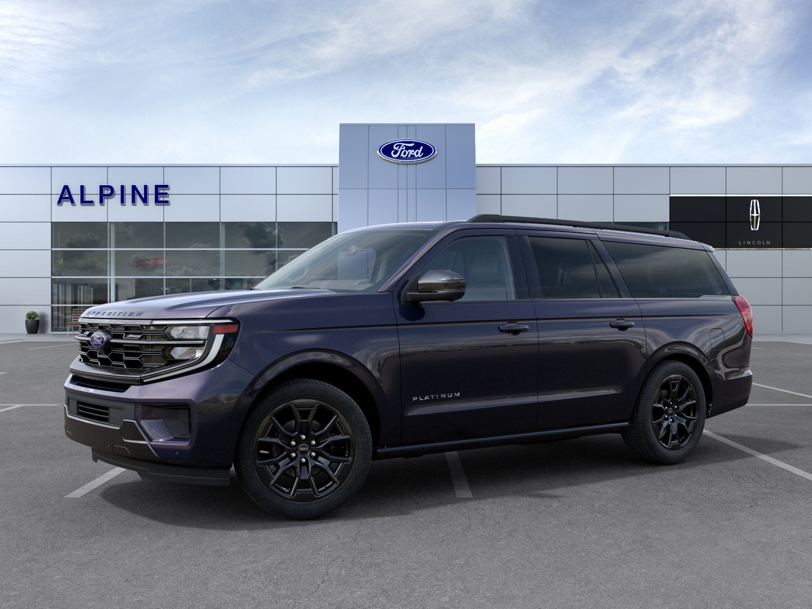 Blue 2027 Ford Expedition SUV / Crossover Four-Wheel Drive Automatic