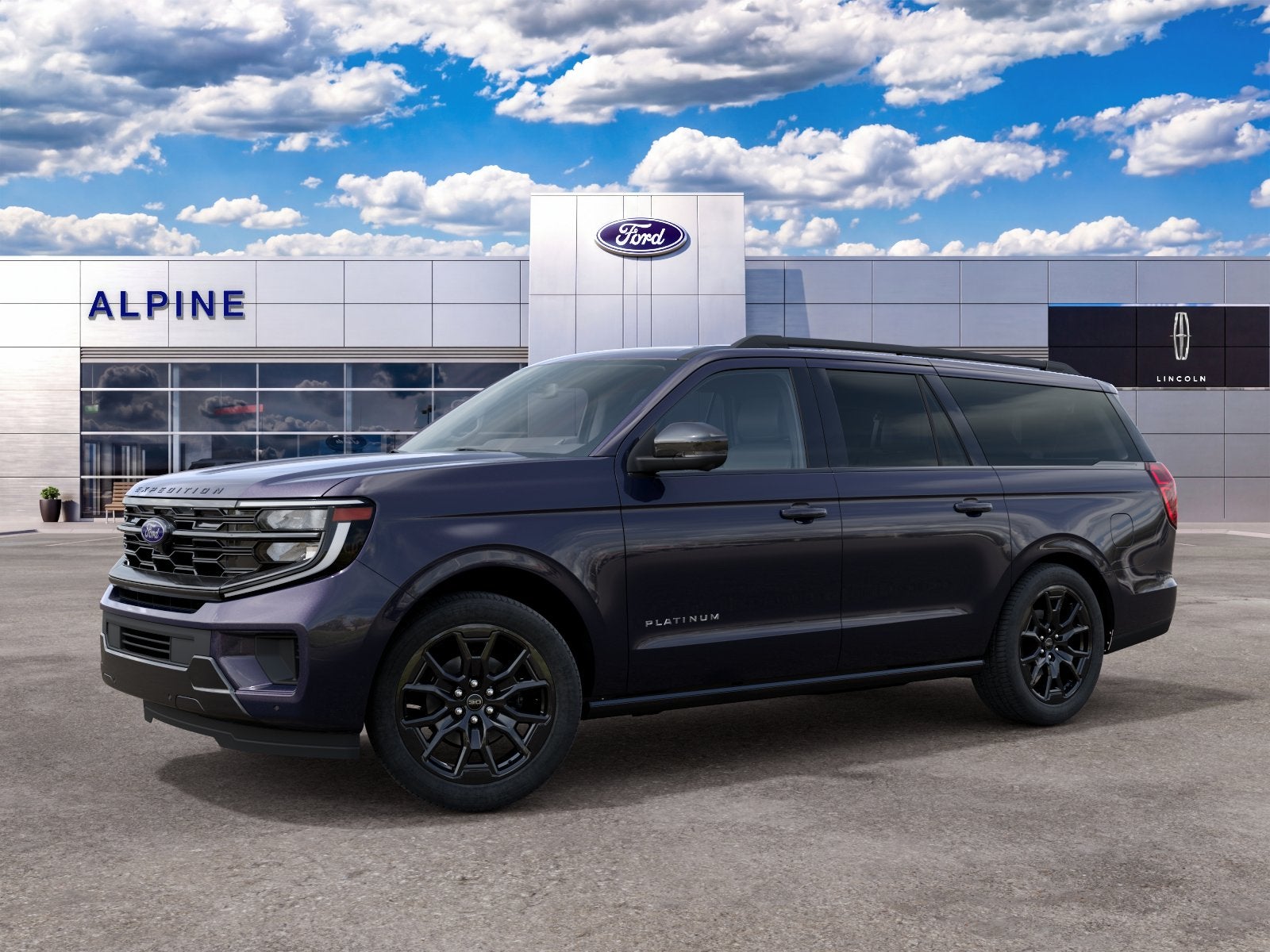 Blue 2027 Ford Expedition SUV / Crossover Four-Wheel Drive Automatic