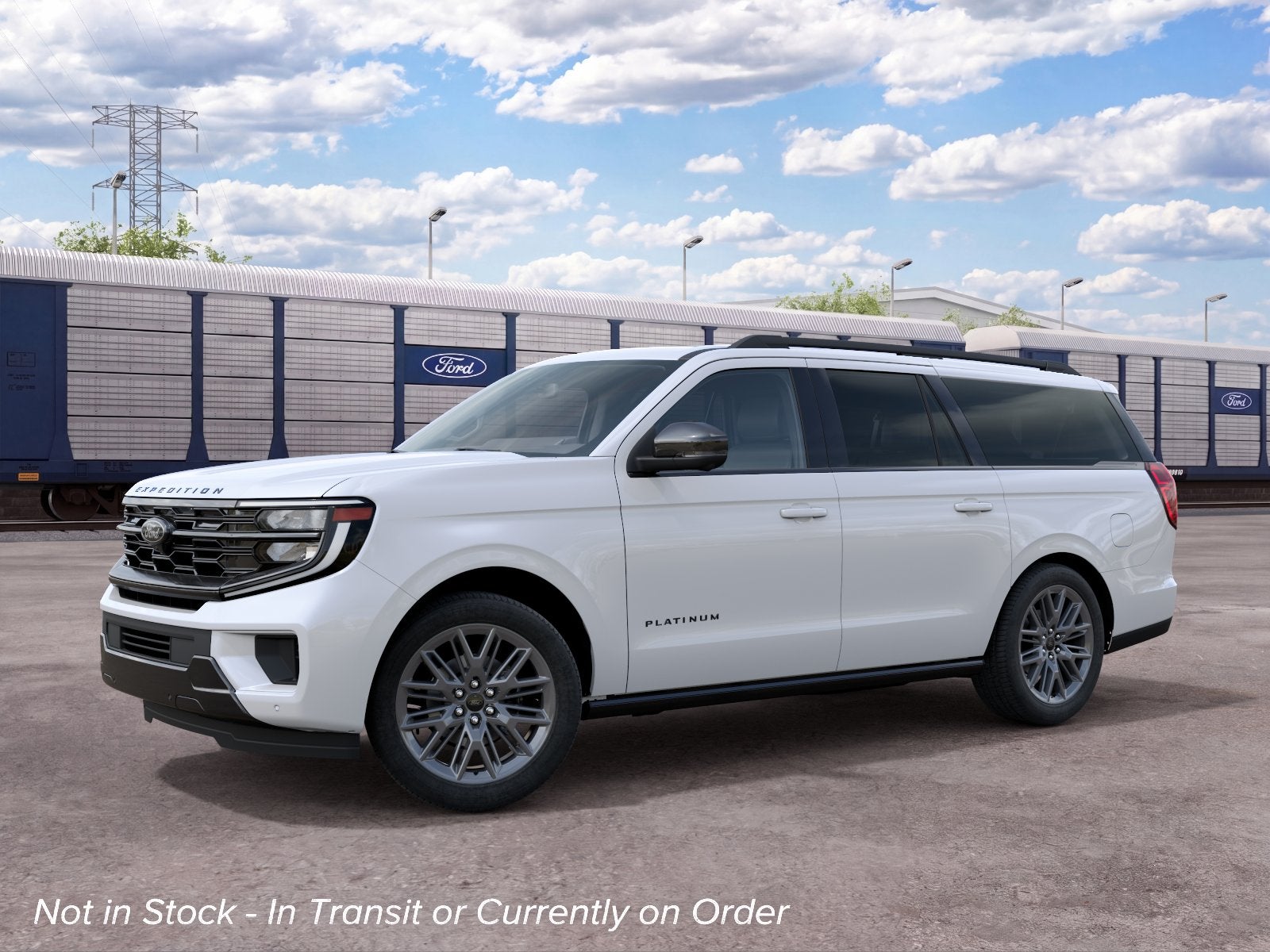 White 2027 Ford Expedition SUV / Crossover Four-Wheel Drive Automatic