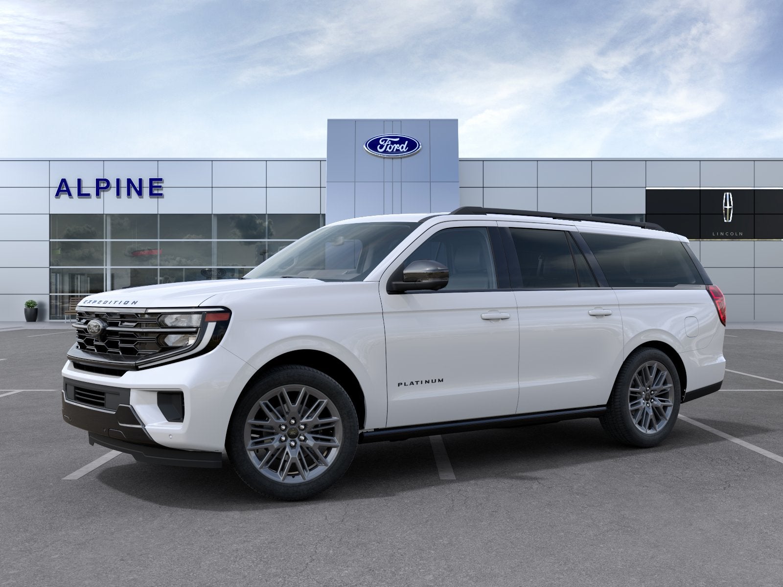 White Metallic 2027 Ford Expedition SUV / Crossover Four-Wheel Drive Automatic