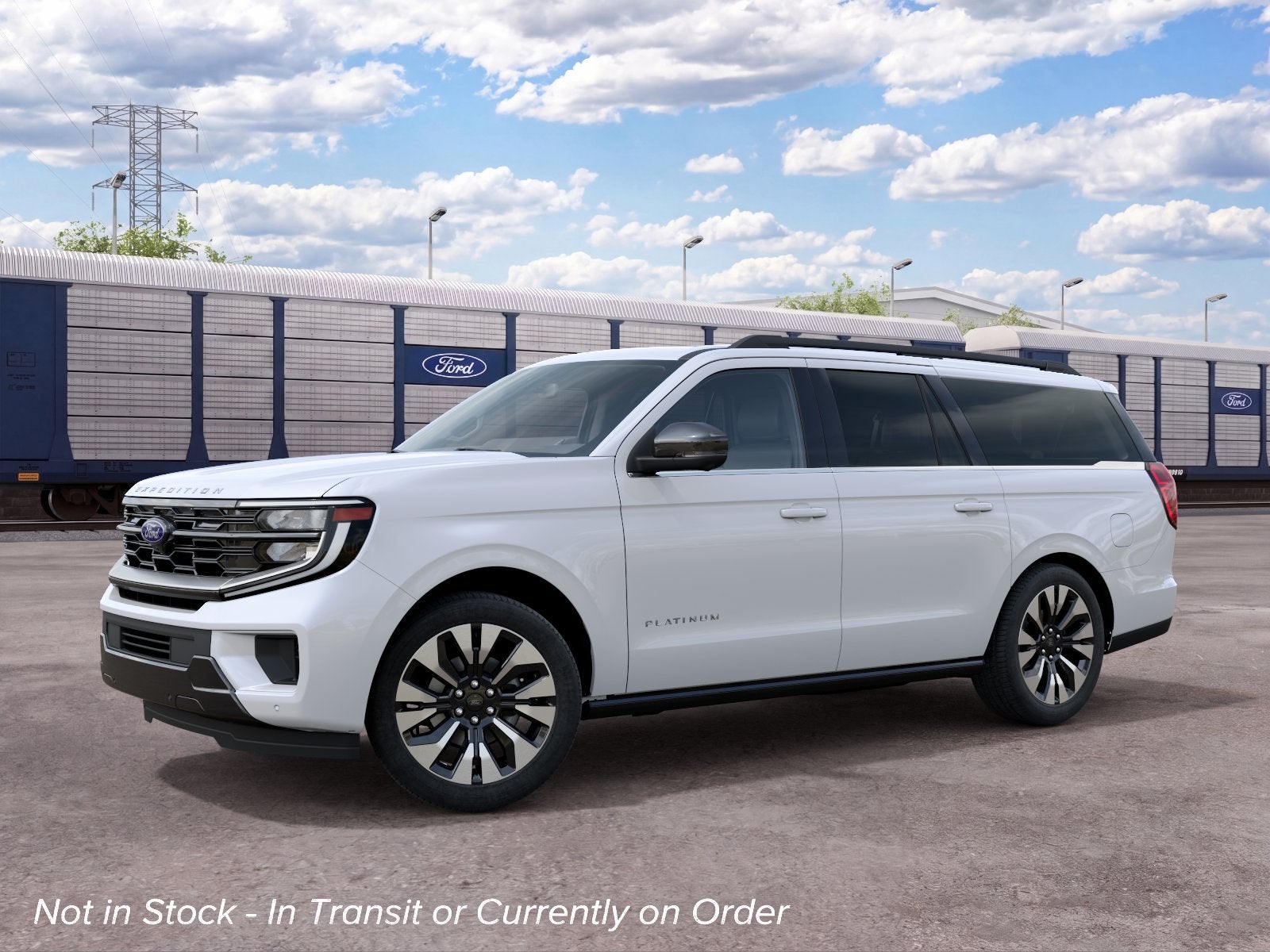 White 2027 Ford Expedition SUV / Crossover Four-Wheel Drive Automatic