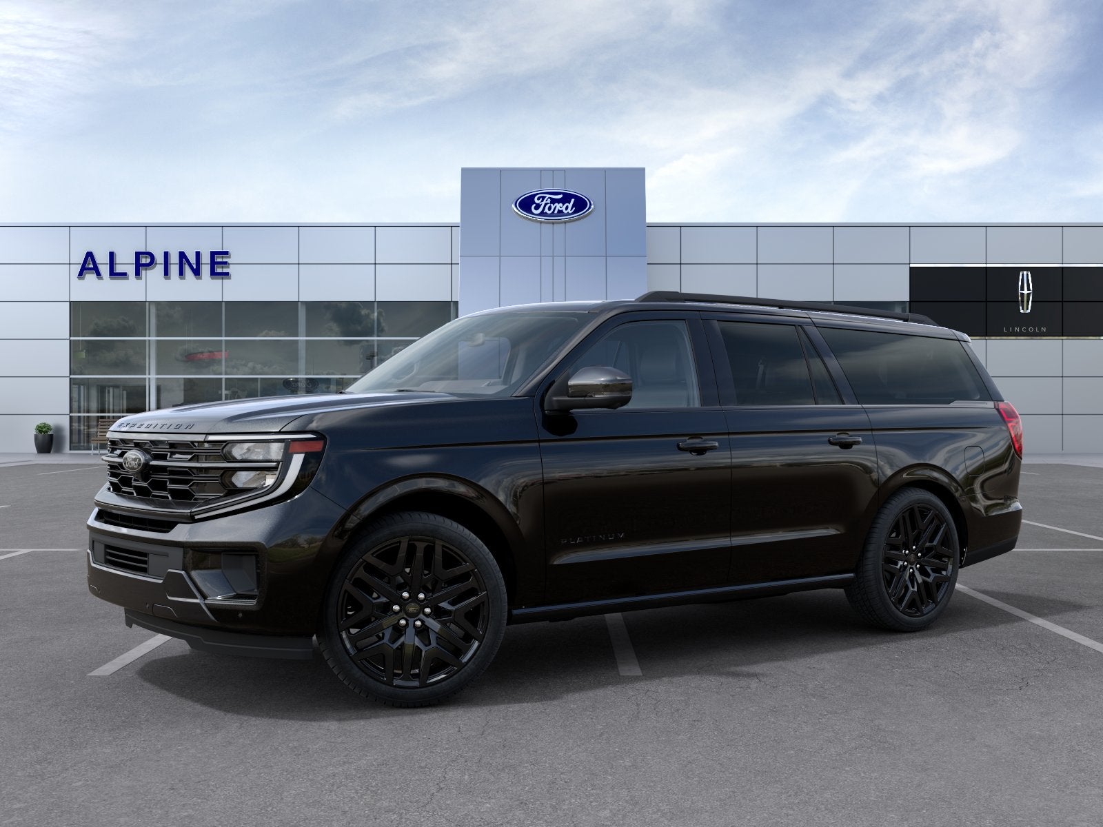 Black Metallic 2027 Ford Expedition SUV / Crossover Four-Wheel Drive Automatic