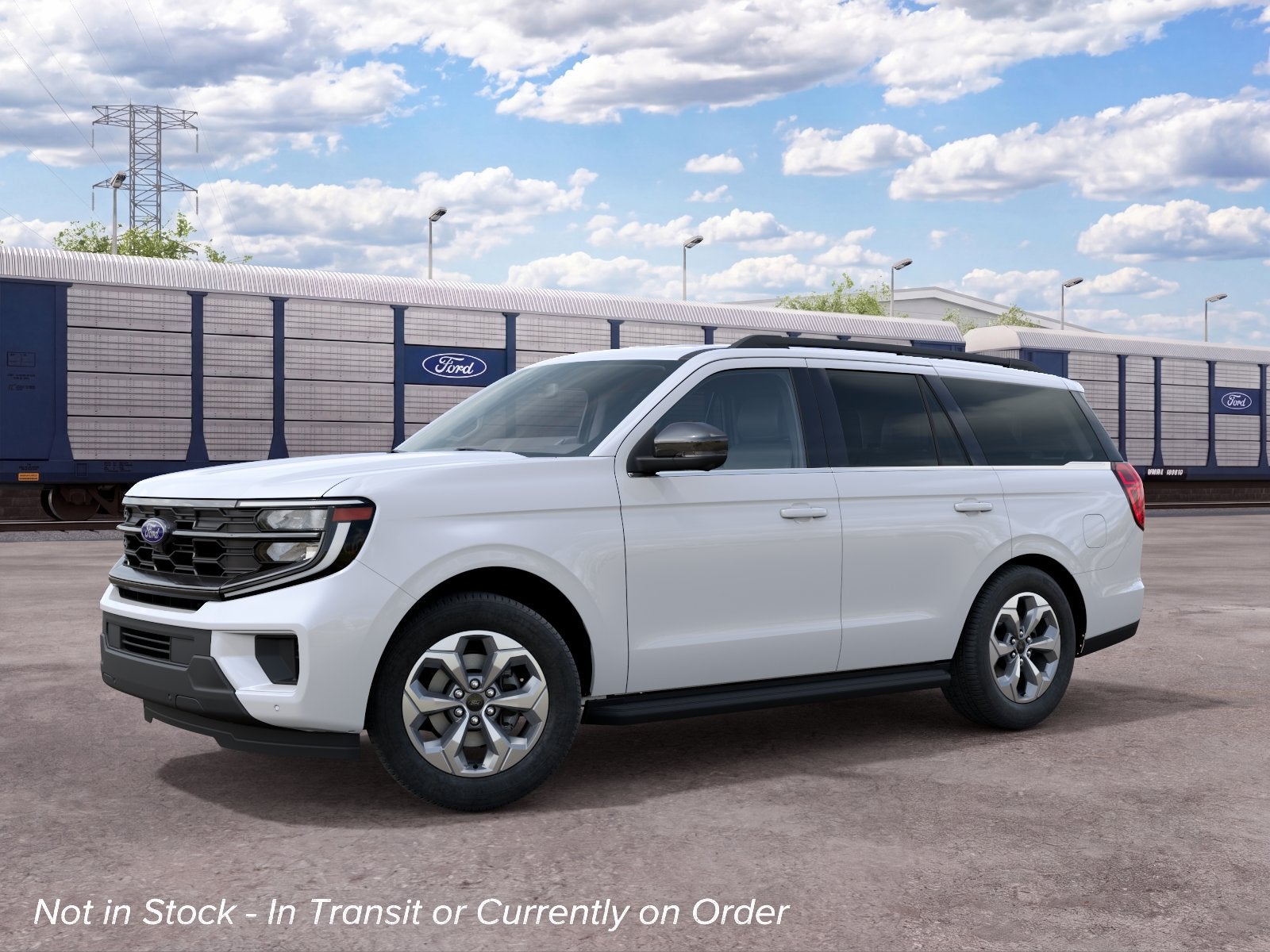 White 2027 Ford Expedition SUV / Crossover Four-Wheel Drive Automatic